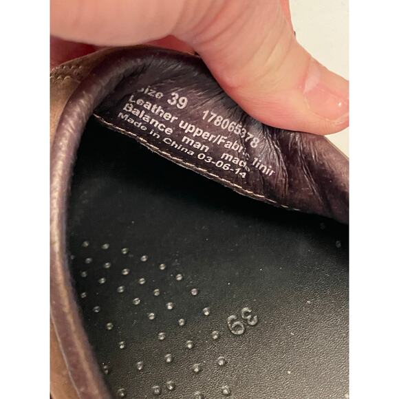 Dansco clog women’s size 39 brown leather with tassel, slip on - Picture 10 of 11